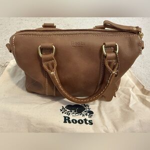 Roots Mini Banff Satchel in Tribal Leather